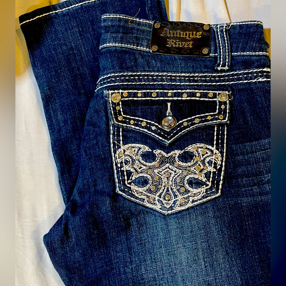 Antique Rivet Jeans